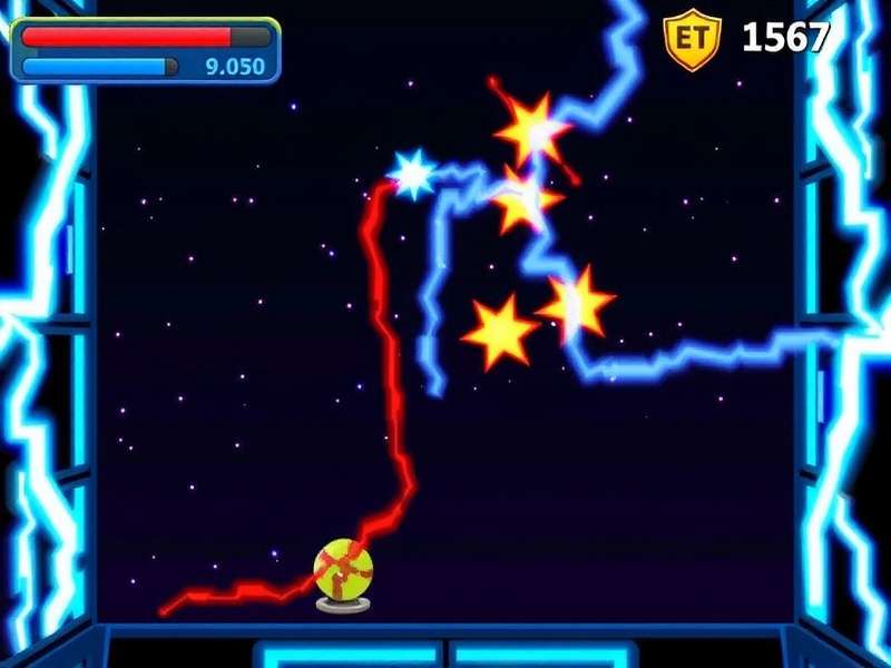 Electric Shock Defender Gameplay Screenshot